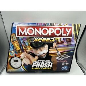 Monopoly Speed Edition Board Game Play in Under 10 Minutes! 2018‎